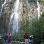 Water falls at Plitvice Lakes