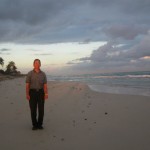 Beach of Atlantic in Havana