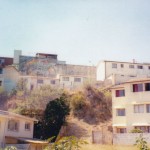 Painted house at the top belonged to Pablo Neruda