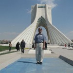 Ajadi Tower at Ajadi Square at Tehran