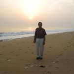 In the Beach Atlantic Ocean Abidjan