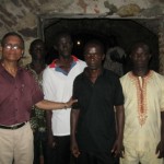 In the dengian of Male Slaves at Cape Coast Castle, Ghana