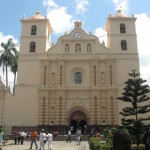 St Michael Archangel in Parque Central TegusTegucigalpa Hondurus