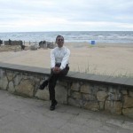 Baltic Sea beach at Majori, Zurmala Region, Latvia