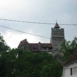 Dracula's (Bran) Castle where Dracula, character of Bram Stoker's, lived