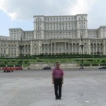 Palace Of parliament initiated by Ceausescu who was executed in the revelution, Bucharest