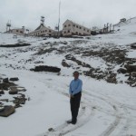 Chakaltaya - views of hills and ranges of the Andes Bolivia