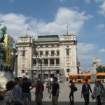 The Republic Square at Belgrade, Serbia