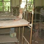 Chernobyl village - abandoned Primary School