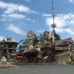 Mtatsminda Park on the top of the Tbilisi Town