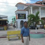 At San Pedro Island, Belize