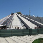 Dictator Hoxha's 1944-85 Pyramid, Tirana