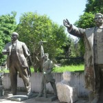 Removed Statues of Dictators including Hoxha