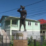 Emancipation (from slavery) Monument at Roseau, Dominica