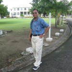 The Government offices at St. Johns, the capital of Antigua & Barbuda