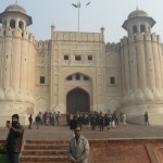 At the Lahore Fort, Pakistan