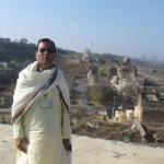 Views of Katasraj Temple from the newly built Dharamshala at Katasraj